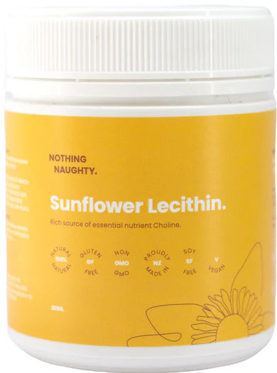 Nothing Naughty Sunflower Lecithin 200g