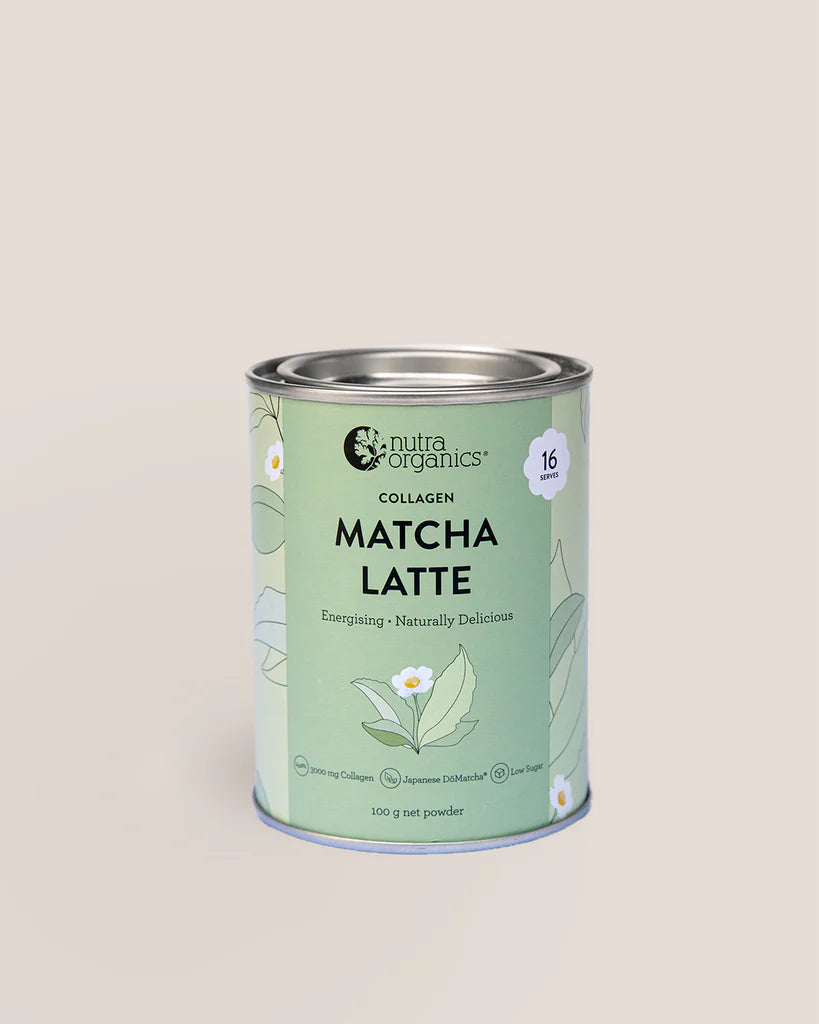 Nutra Organics Matcha Collagen Latte 100g