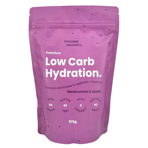 Nothing Naughty Low Carb Hydration 515g Blackcurrant + Apple