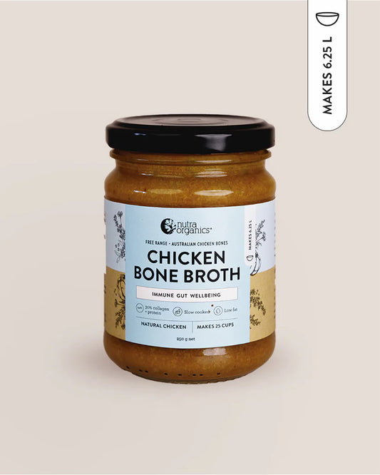 Nutra Organics Chicken Bone Broth Concentrate 250g