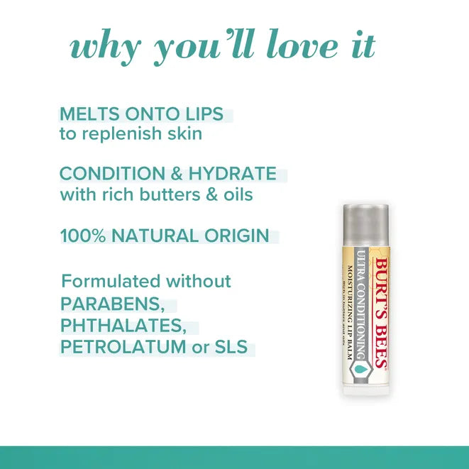 Burts Bees Lip Balm Ultra Conditioning