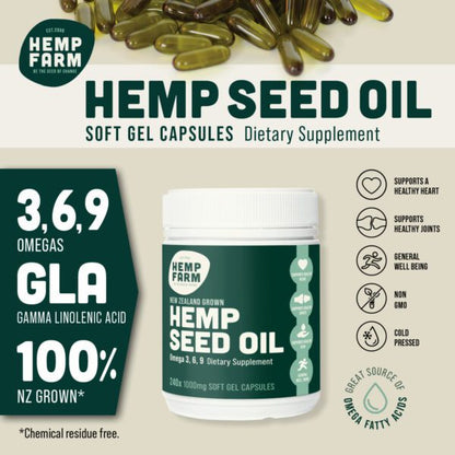 Hemp Farm Hemp Seed 100s