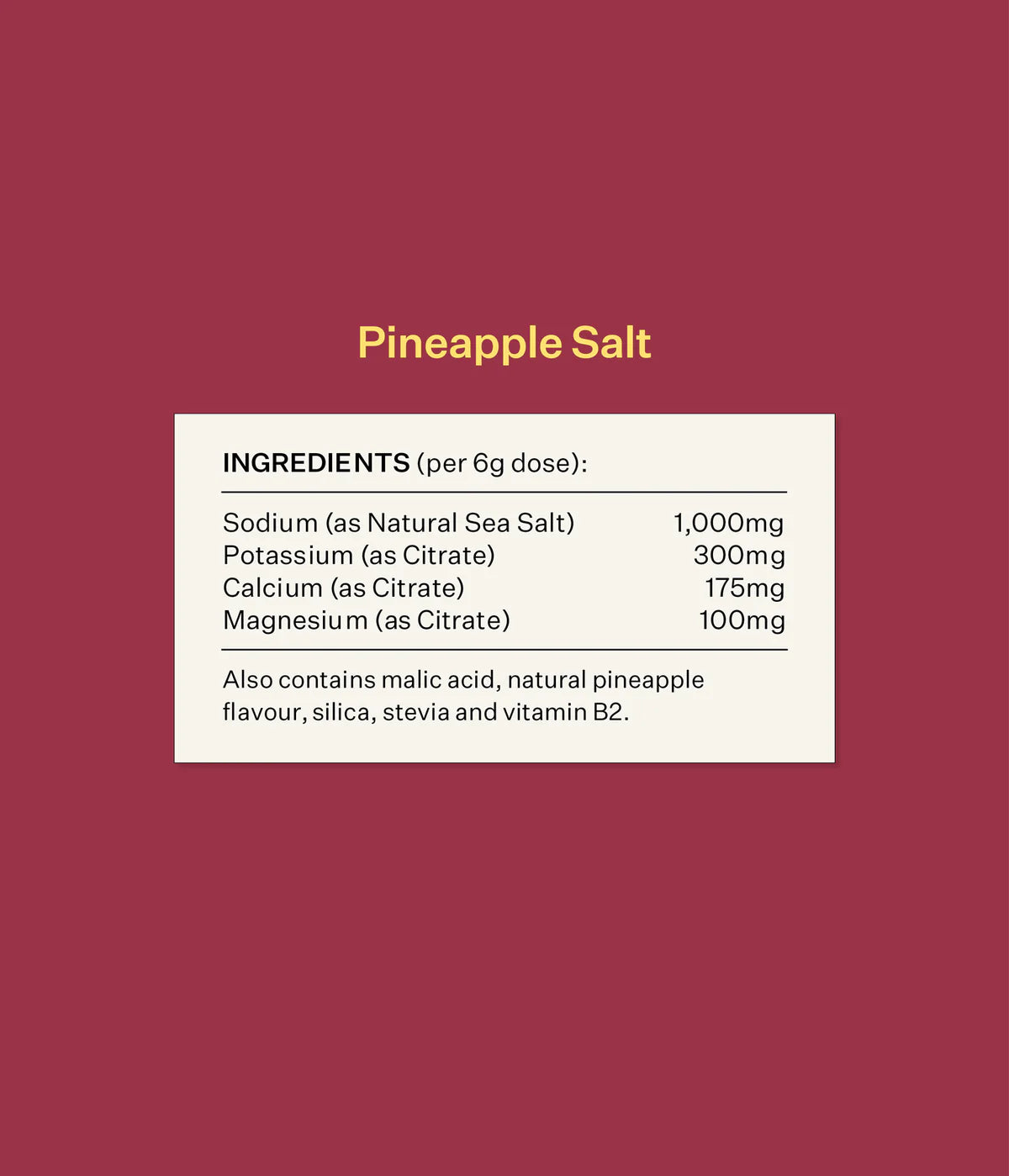 Two Islands Electrolyte Pineapple Salt