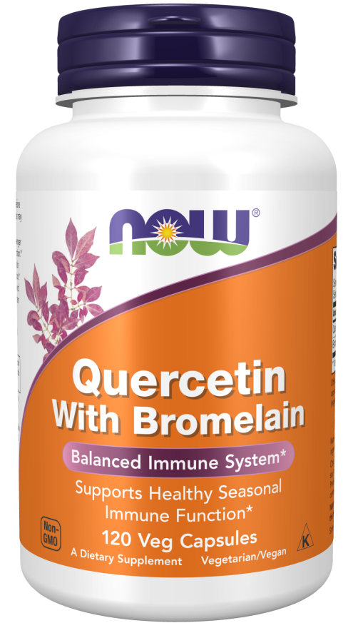 Now Quercetin Bromlain 120s