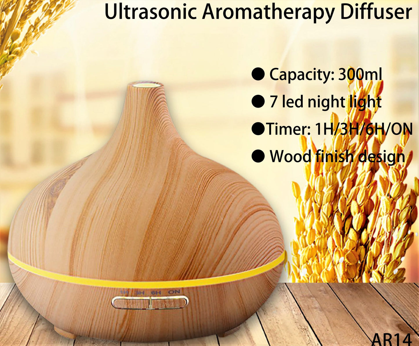 Aroma Diffuser Wood AR14