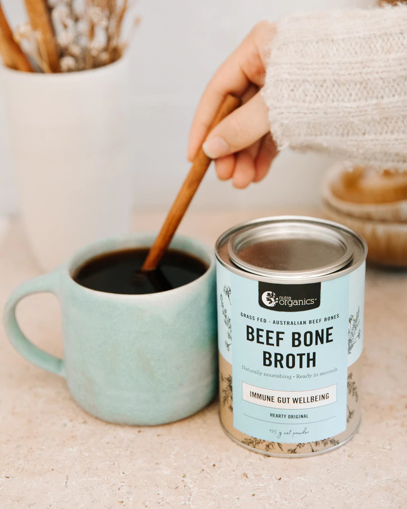 Nutra Organics Beef Bone Broth Original 125g